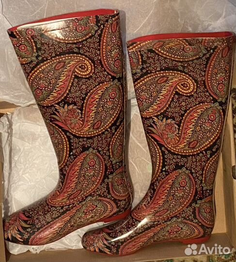 Сапоги резиновые женские 39 размера