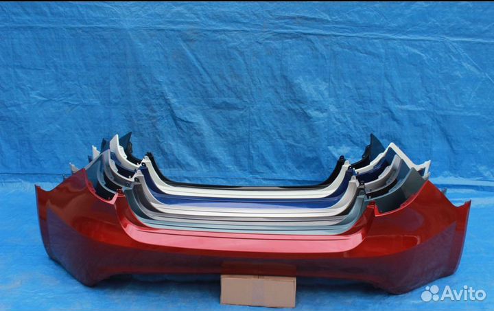 Задний бампер Kia Rio 3 2011