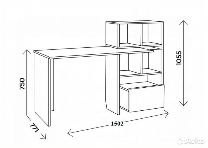 Компьютерный стол-трансформер