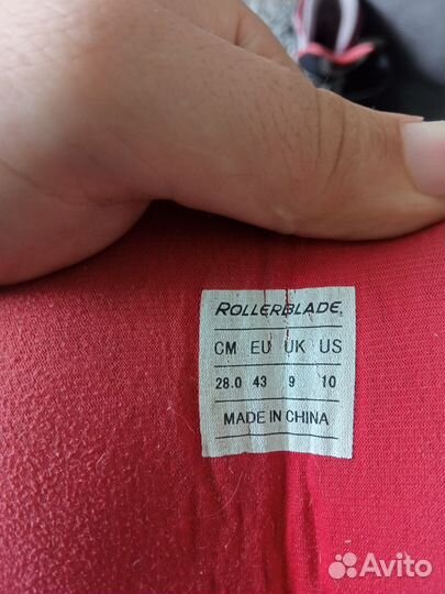 Rollerblade sg7 ролики