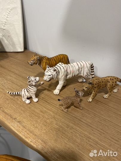 Дикие Кошки Schleich Papo или обмен