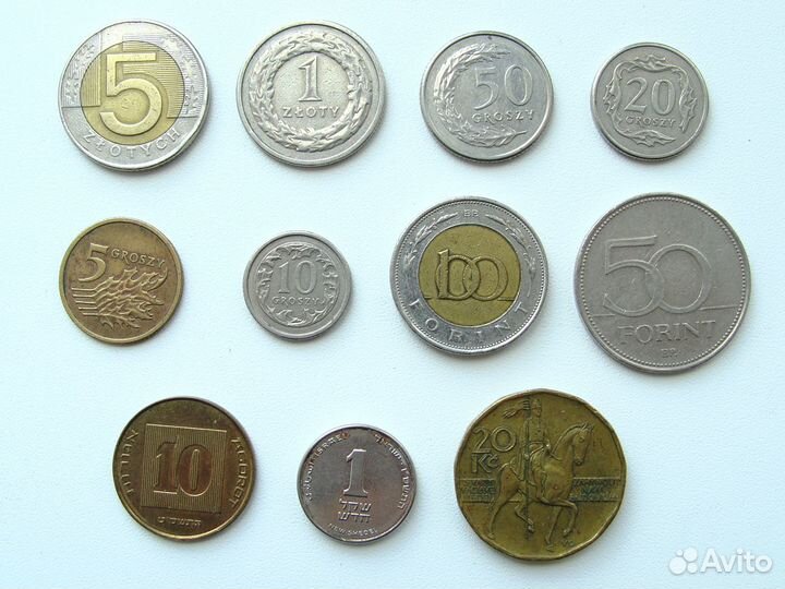 Монеты зарубежные