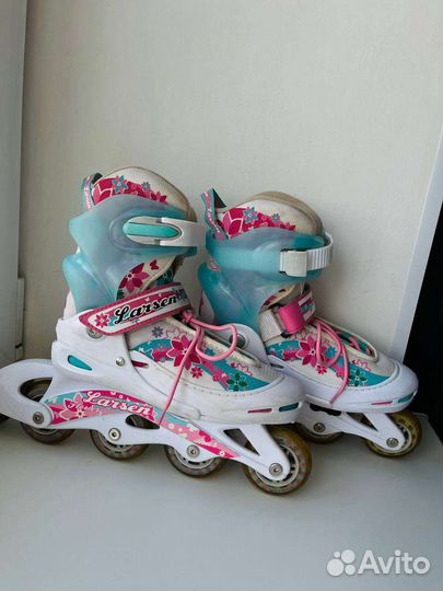 Роликовые коньки Larsen раздвижные
