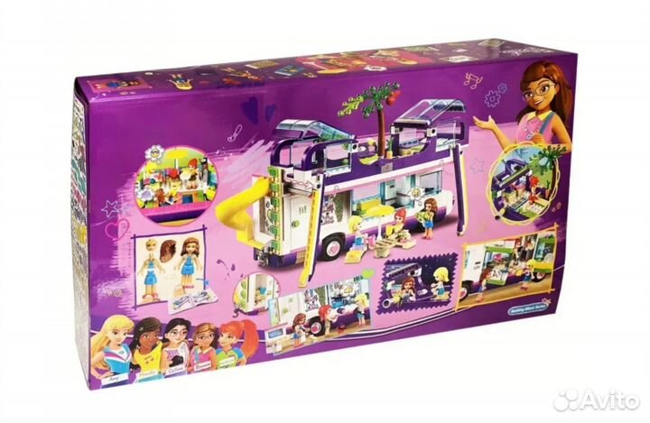 Конструктор 11604 Автобус для друзей 787дет