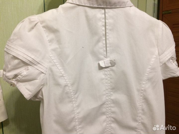 Блузки для школы раз 128-134