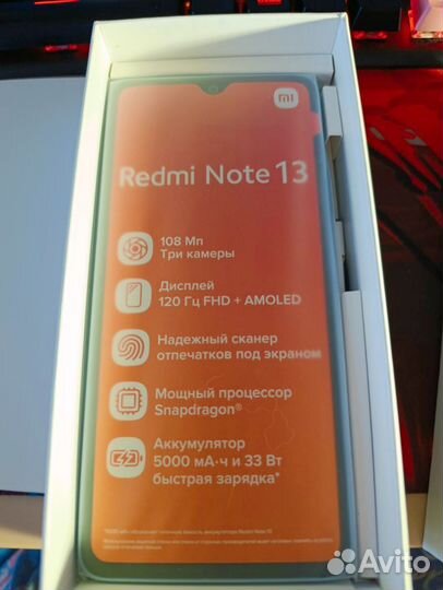 Xiaomi Redmi Note 13, 8/256 ГБ