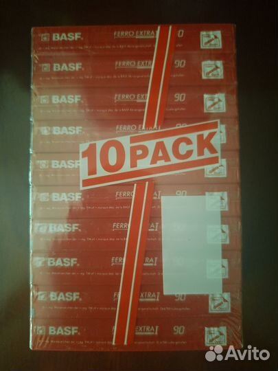 Аудиокассеты новые запечатанные