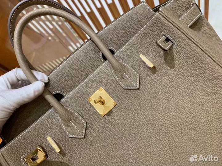 Сумка hermes birkin 30 etoupe