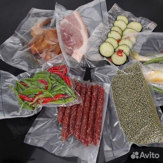Вакуумные пакеты пищевые