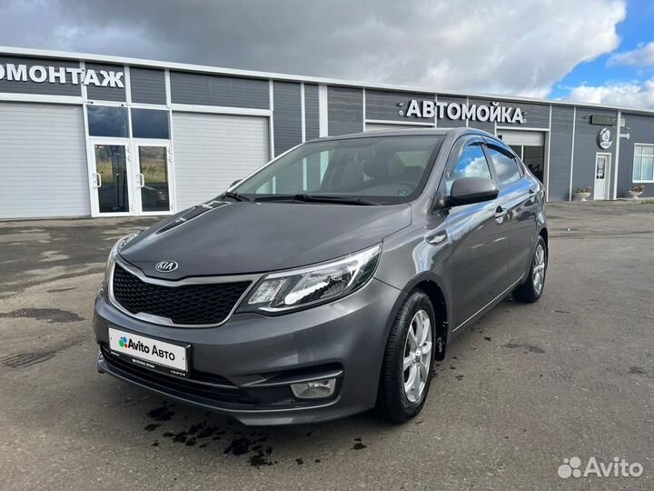 Kia Rio 1.6 AT, 2017, 77 500 км