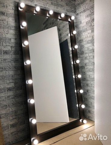 Гримерное зеркало с лампочками производство объявление продам
