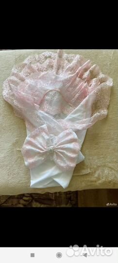 Конверт на выписку летний для девочки