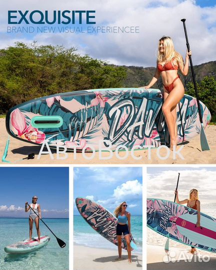 Доска для SUP (сап) серфинга 320*81*15 dama flower