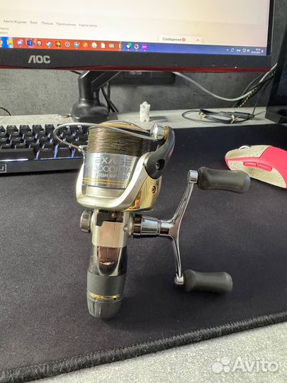 Катушка shimano exage 3000 mra