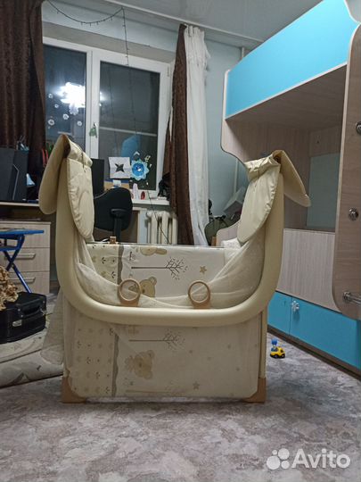 Манеж детский складной