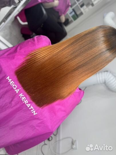 Кератиновое выпрямление волос ботокс