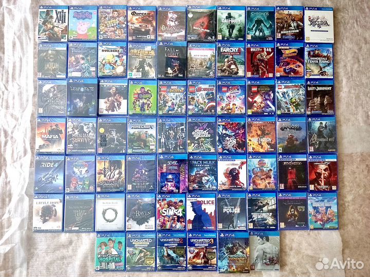 PS4 / PS5 Коллекция Новых Запечатанных Игр