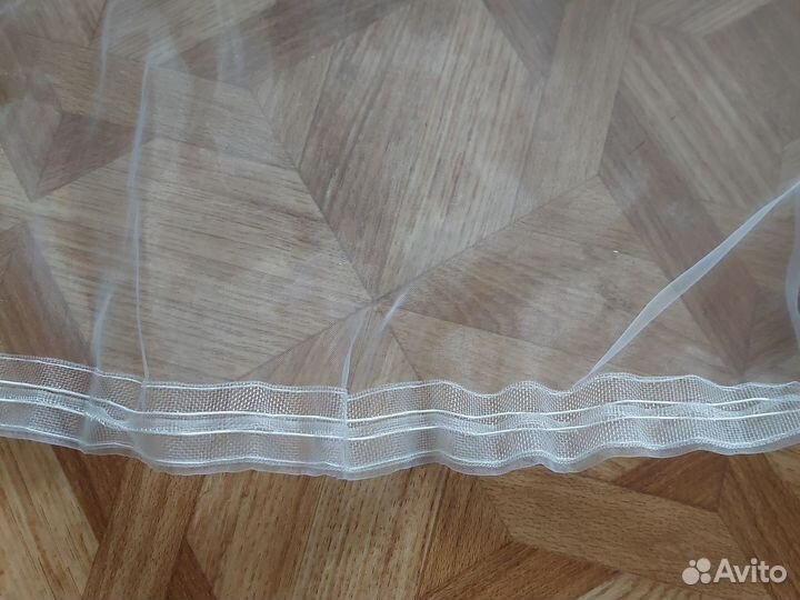 Тюль 2 штуки