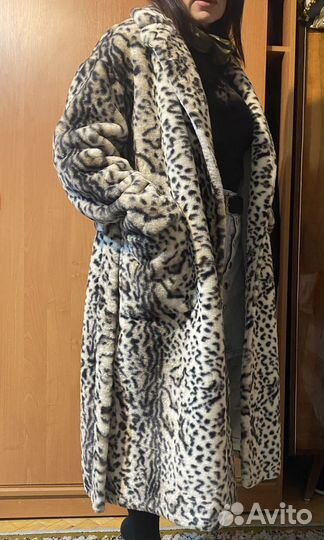 Искусственная шуба длинная