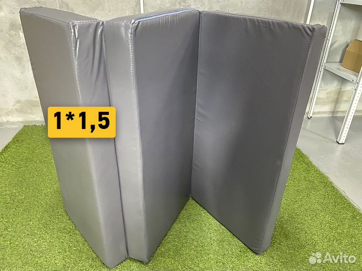 Мат спортивный гимнастический 150 * 100 см