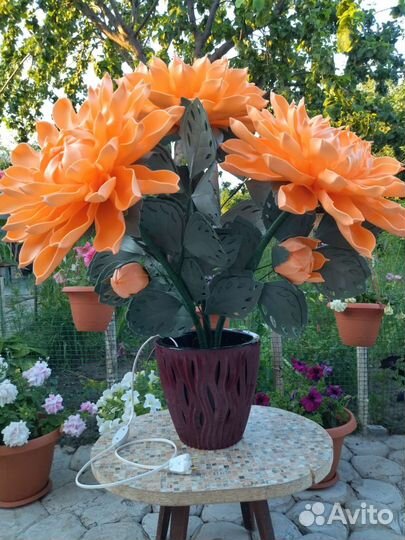 Тройной светильник ручной работы