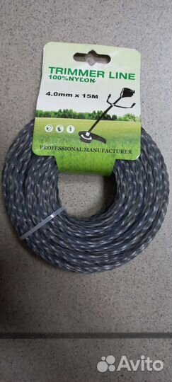 Леска для бензокос витой квадрат с жилой