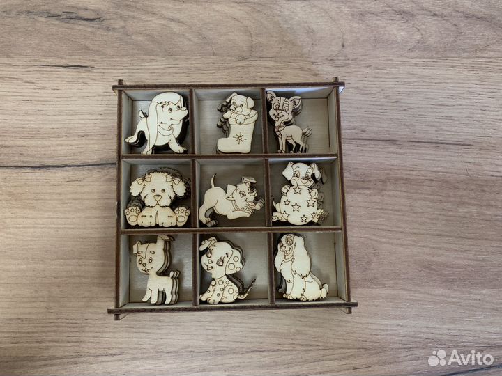 Набор фанерных фигур для творчества