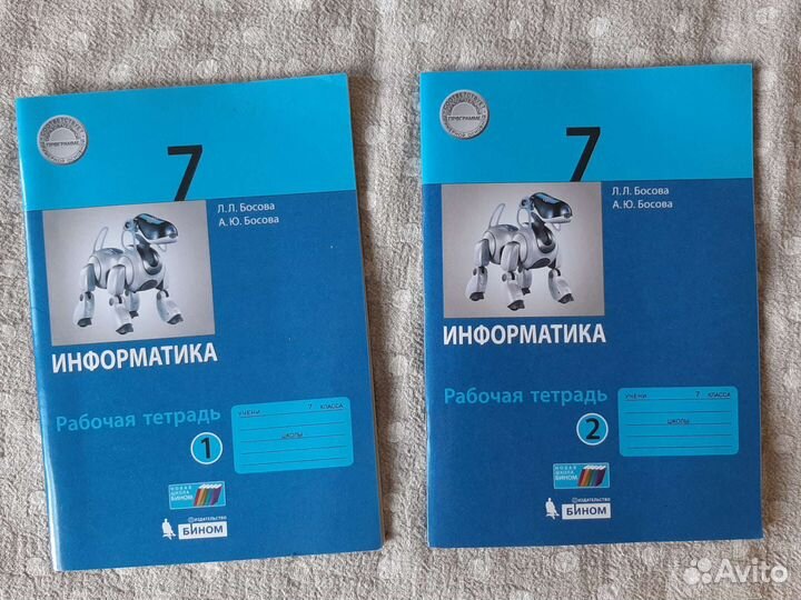 Рабочая тетрадь по информатике 7 класс