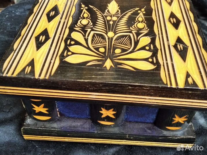 Шкатулка ларец старая