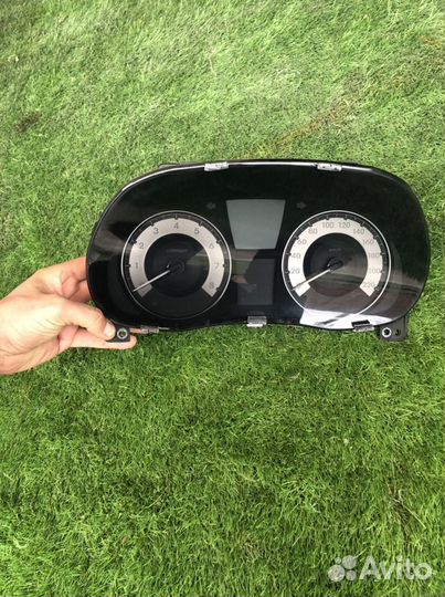 Щиток приборов Хендай Солярис супервижн АКПП