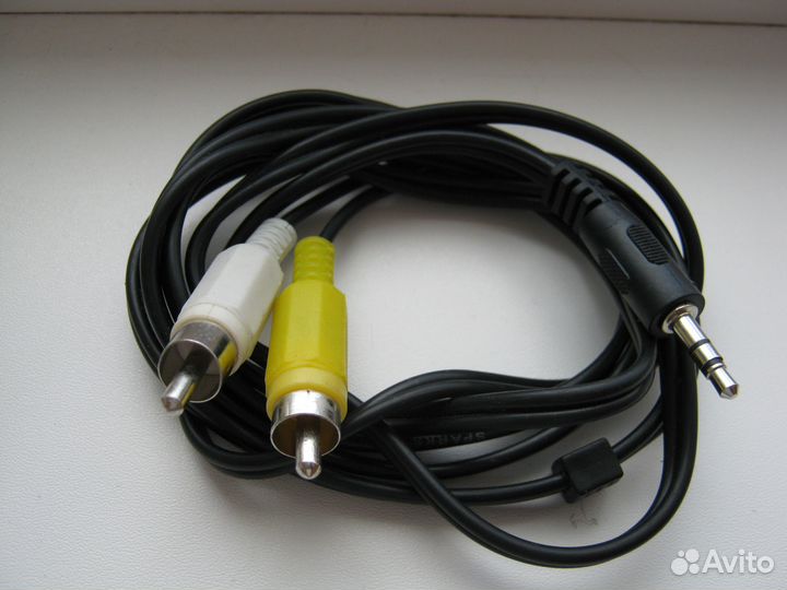 Провод аукс - тюльпан RCA-RCA мини джек