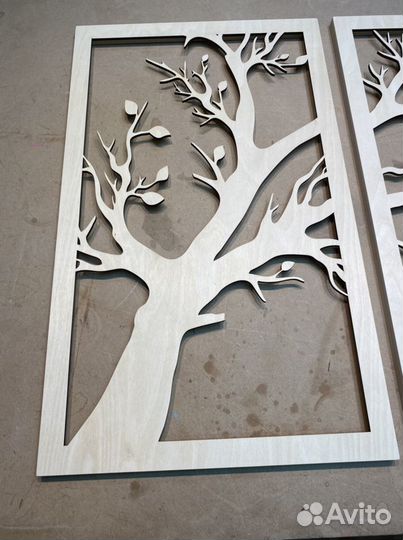 Панно дерево на стену