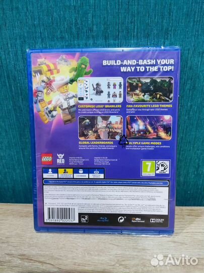 Игра PS 4 и 5 Lego Brawls. Диск новый