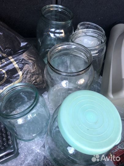 Банки стеклянные