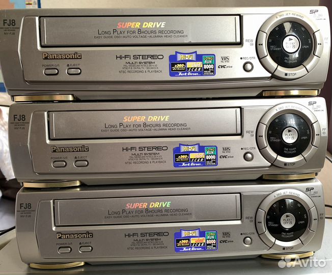 Видеомагнитофон Hi -Fi Stereo Panasonic fj8