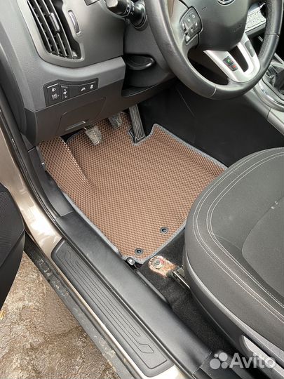 Eva ева эва коврики с бортами 3D в авто