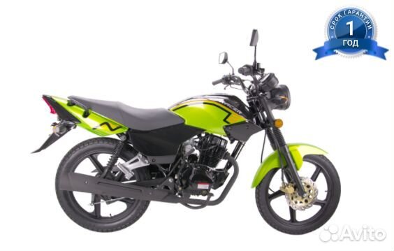 Мотоцикл racer RC150-23 tiger sport зеленый