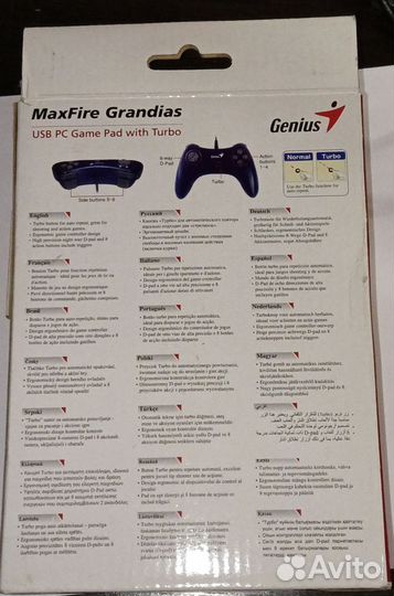 Game pad, джойстик Genius