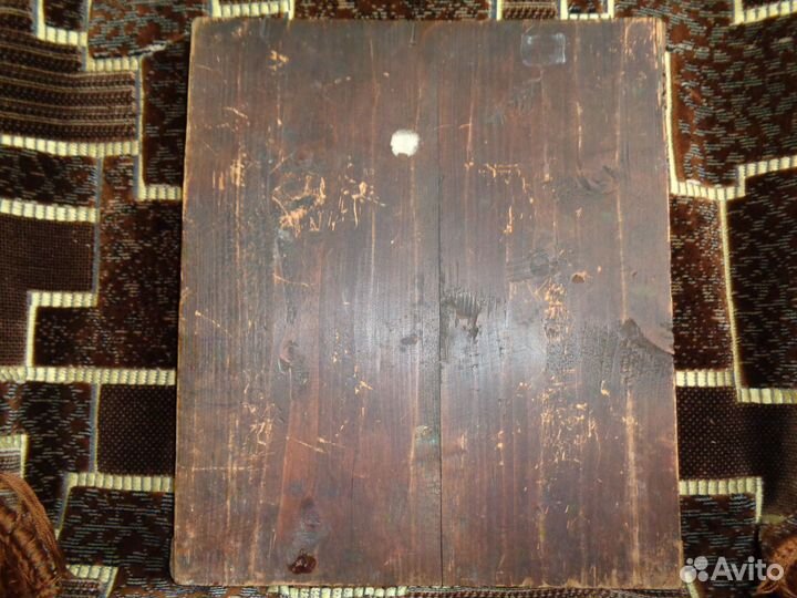 Старинная икона святой Антипа Антипий Пергамский