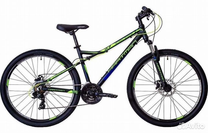 Велосипед Hartman Black Stone Pro Disc 27,5