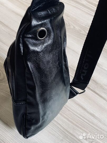 Мужская кожаная сумка для документов