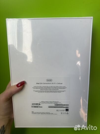 iPad 9th generation wi-fi 64 GB Cellular