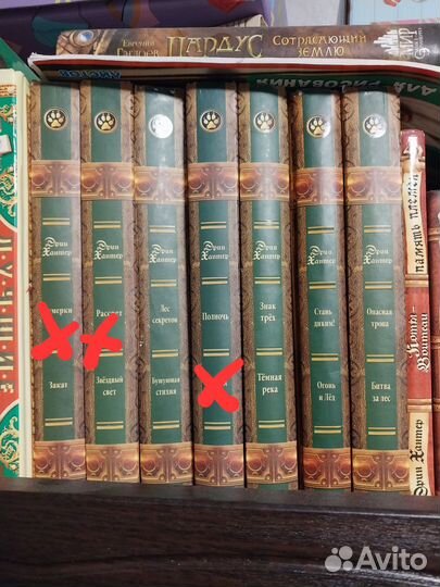 Книги коты воители