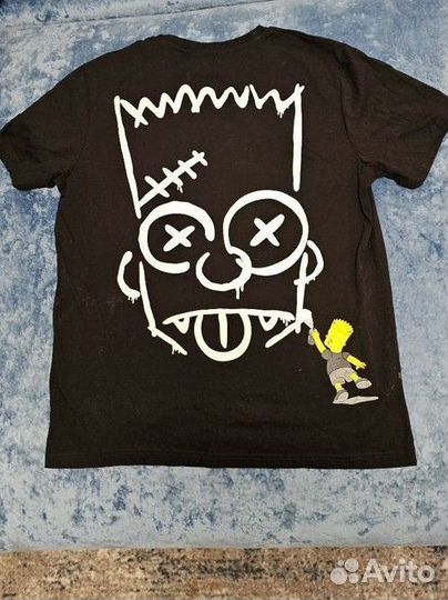 Футболка с бартом симпсоном L