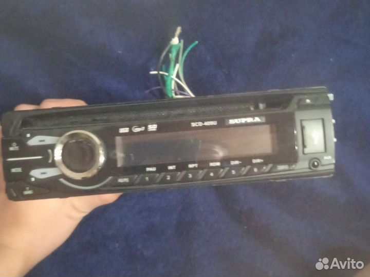 Магнитола supra