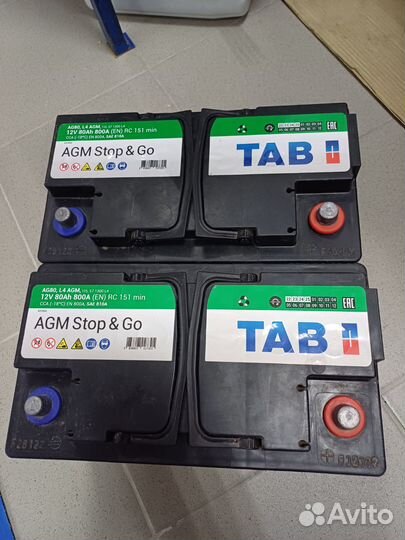 Аккумулятор TAB 80 Ah