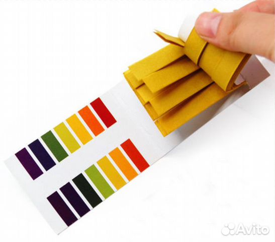 Лакмусовая бумага для определения PH (80 полосок)