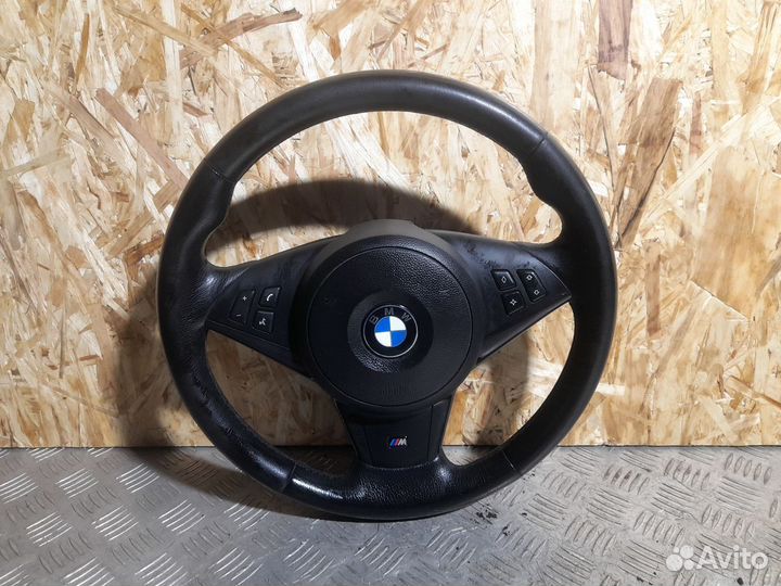 Руль с airbag Мпакет спорт BMW E60 бмв 5 серии Е60