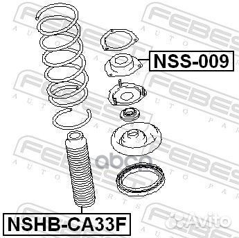 Пыльник амортизатора nissan пер