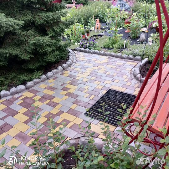 Укладка брусчатки